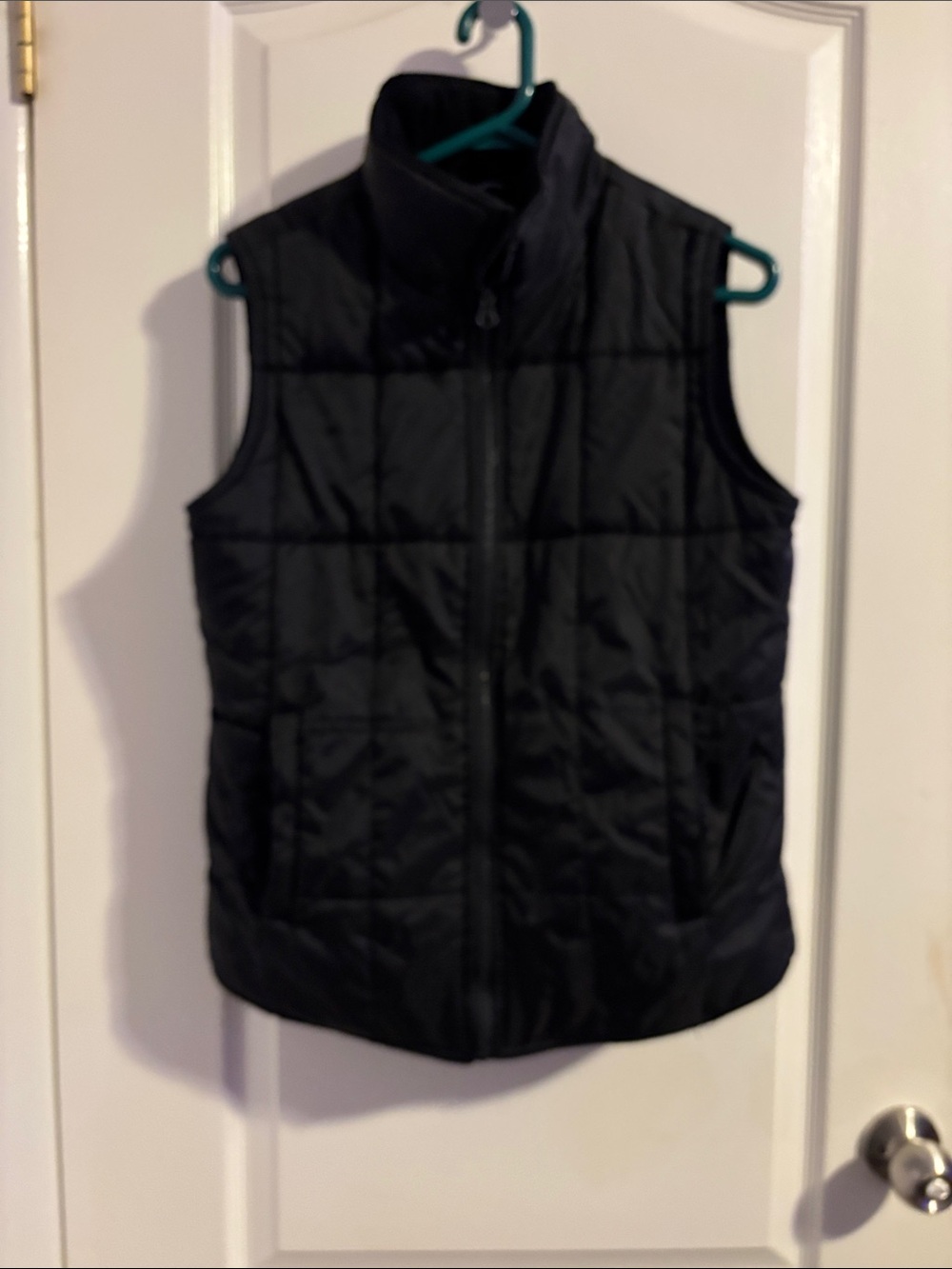 Atmosphere Black Quilted Sleeveless Puffer Vest